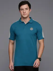 Louis Philippe Sport Polo Collar Pure Cotton Slim Fit T-shirt