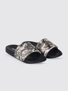 SPYKAR Men Printed Flip Flop Slider