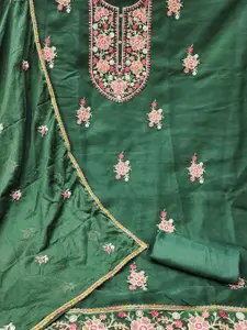 Maroosh Embellished Organza Unstitched Dress Material