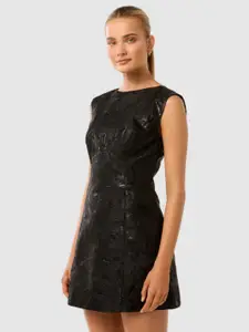 Forever New Women Self Design A-Line Mini Dress