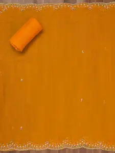 Koskii Embellished Unstitched Dress Material