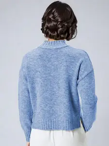 Stylecast X Kotty Women Turtle Neck Pullover Sweater