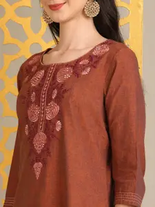 Anouk Women Paisley Embroidered Kurta