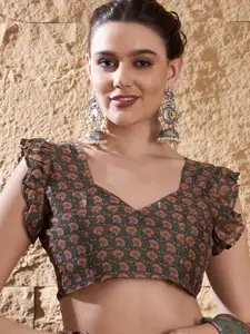 Saree mall Kalamkari Designer Tussar Sarees