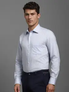 Louis Philippe Men Classic Opaque Checked Formal Shirt