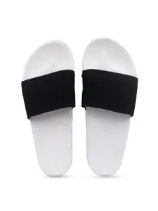 KAPYANSH Men Colourblocked Sliders