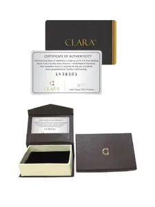 Clara Gold-Plated Heart Shaped Pendants with Chains