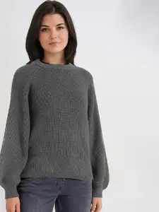 Stylecast X Kotty Women Cotton Ribbed Pullover