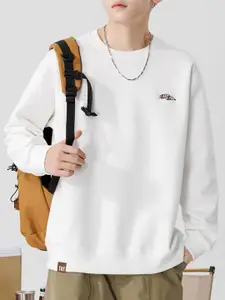 HERE&NOW Men Pullover Sweatshirt