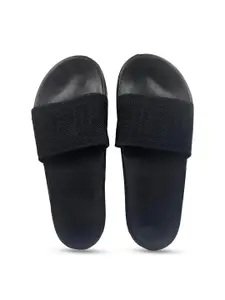 KAPYANSH Men Solid Flip Flop Sliders