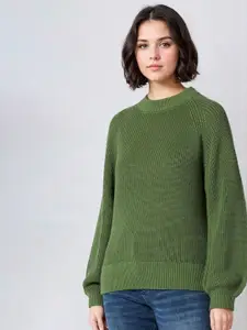 Stylecast X Kotty Women Cable Knit Pullover Sweater