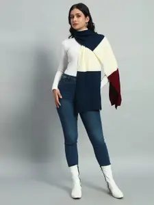 HANDICRAFT PALACE Women Colourblocked Scarf