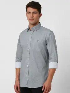 Van Heusen Sport Men Slim Fit Opaque Printed Casual Shirt