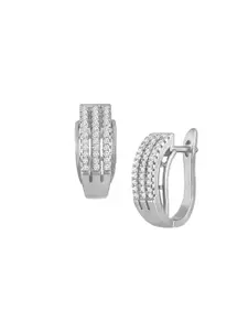 Peora Contemporary Hoop Earrings