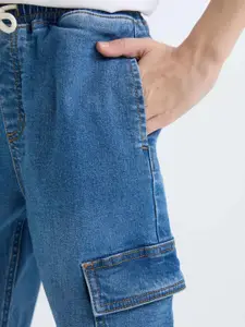 DeFacto Boys Printed Cargos Trousers