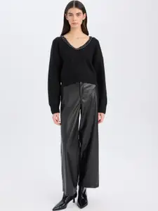 DeFacto Women Crop Pullover