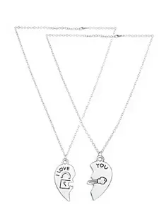 OOMPH Heart Shaped Pendants with Chains