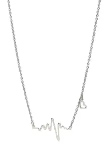 OOMPH Heartbeat Love Shaped Necklace