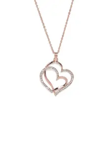 OOMPH Heart Shaped Pendants with Chains