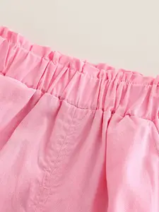 INCLUD Girls Printed Top with Trousers