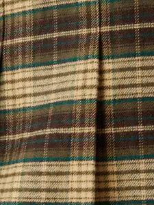 Koton Women Checked Accordion Pleated Mini Skorts