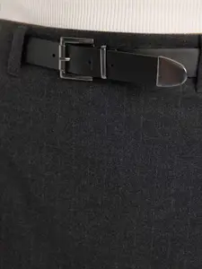 DeFacto Women Woven Straight Mini Skirt