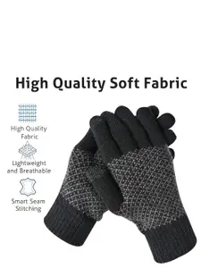 LOOM LEGACY Men Acrylic Touchscreen Gloves