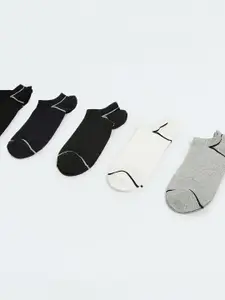 Max Pack of 5 Men Assorted Ankle Length Socks