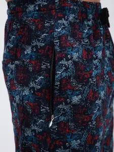 AMUL COMFY Men Mid-Rise Printed Shorts
