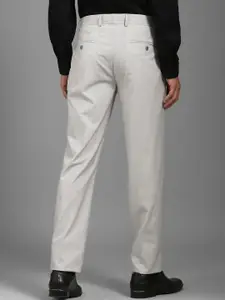 Louis Philippe Men Mid-Rise Slim Fit Trousers