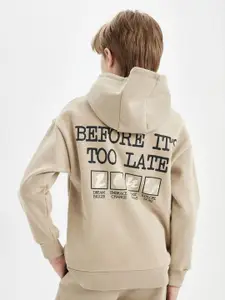 DeFacto Boys Typography Printed Pullover Sweaters