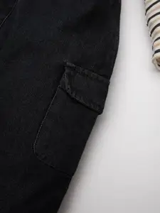 DeFacto Boys Pure cotton Dungarees with T-Shirt