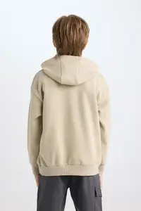 DeFacto Boys Typography Printed Pullover Sweaters