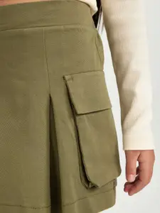 DeFacto Girls Flared Above Knee Slip On Skirt