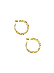 9blings Set Of 9 Gold-Plated Pearls Contemporary Studs