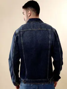WROGN Men Washed Denim Jacket