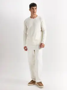 DeFacto Men Round Neck Pullover Sweaters