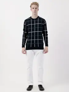 Albion By CnM Men Checked Pullover