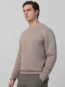 Mufti Men Round Neck Pullover Sweatshirt
