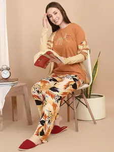 Sweet Dreams Women Printed Night suit