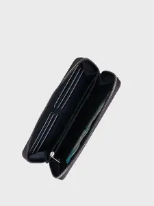 The Wallet Store Solid Envelope Zipper Wallet