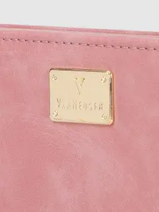 Van Heusen Women Pink Two Fold Wallet