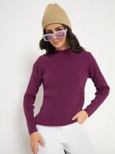 Madame Women Striped Pullover