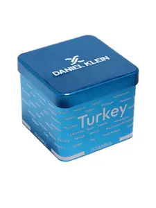 Daniel Klein Men Embellished Dial & Wrap Around Straps Analogue Watch DK.1.13859-6