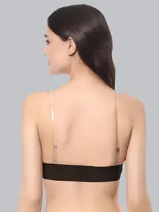 Soie Women Medium Coverage Transparent Back Everyday Bra