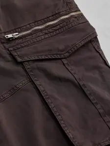 Snitch Men Smart Mid-Rise Slim Fit Stretchable Cargo Styles Jeans