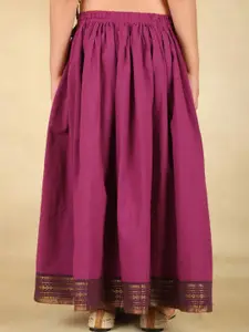 Fabindia Girls Printed Ready to Wear Lehenga & Blouse With Dupatta