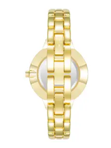 Nine West Women Dial & Stainless Steel Bracelet Style Straps Analogue Watch-NW-2226CHGP