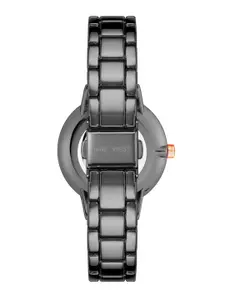 Nine West Women Dial & Bracelet Style Straps Analogue Watch NW-2099GYGY