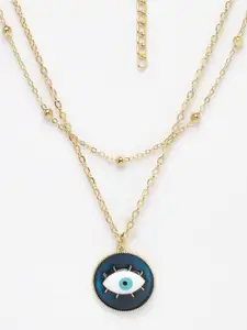 DressBerry Gold-Plated Contemporary Pendants with Chains